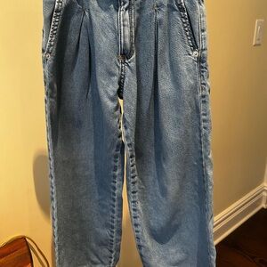 Zara Wide Leg Relaxed Fit Jeans